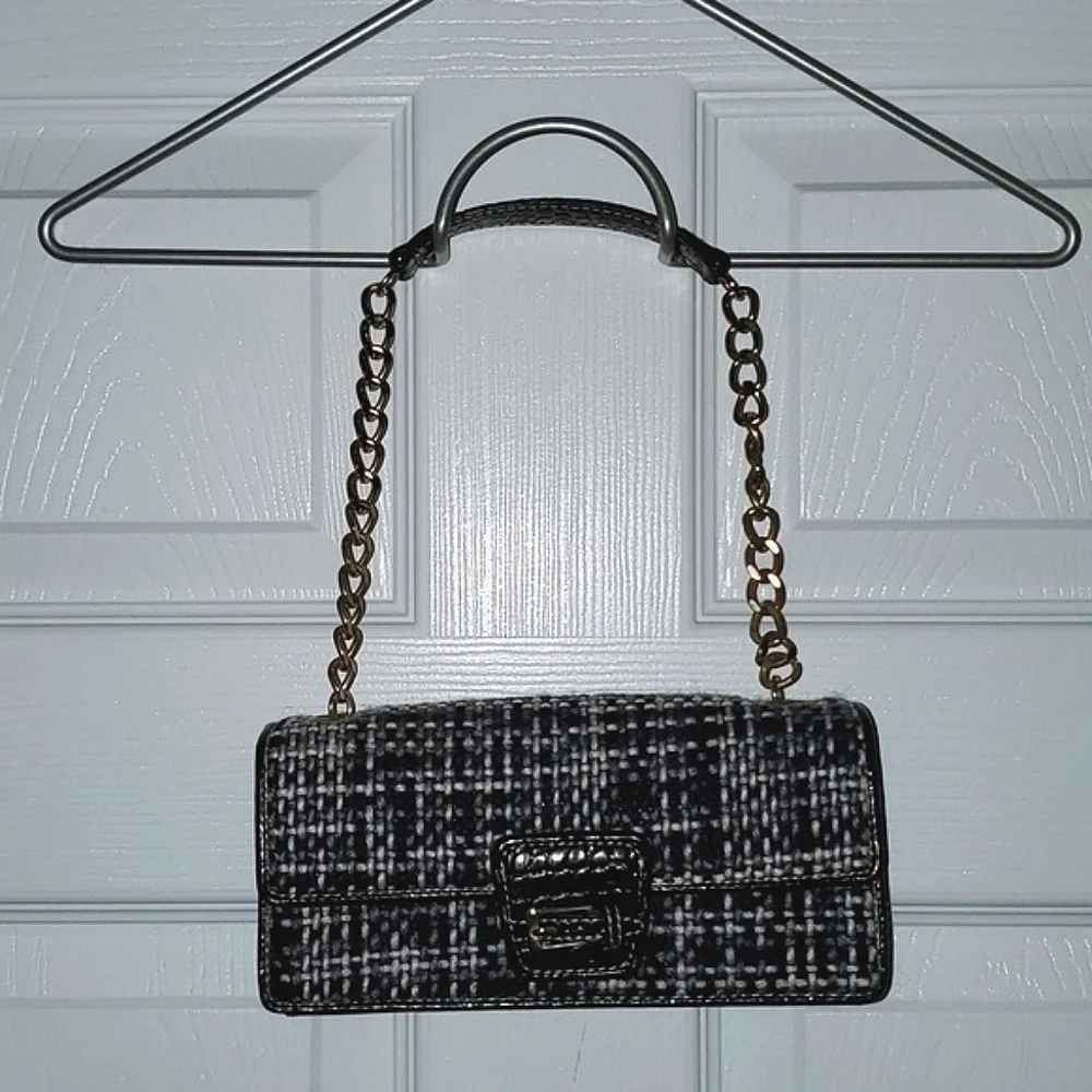 Liz Claiborne Accessories Tweed Mini Shoulder Bag - Picture 12 of 12
